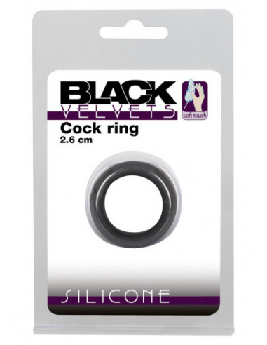 Black Velvets Cock Ring 2.6 cm