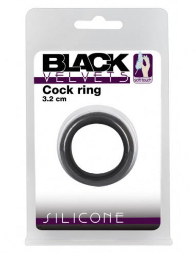 Black Velvets Cock Ring 3.2 cm