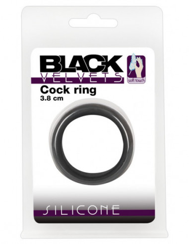 Black Velvets Cock Ring 3.8 cm