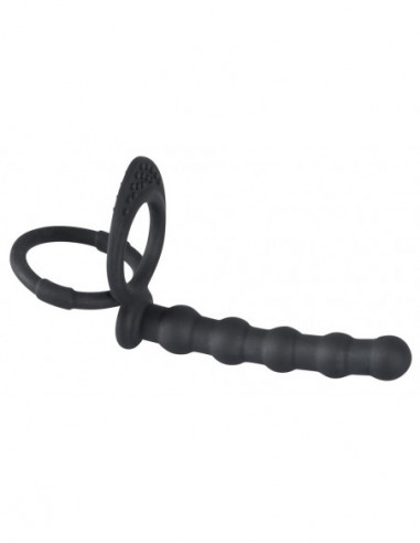 Black Velvets Cock and ball ring - Black Velvets - Nero (cod. 38)