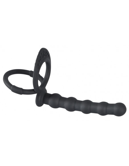 Black Velvets Cock and ball ring - Black Velvets - Nero (cod. 38)