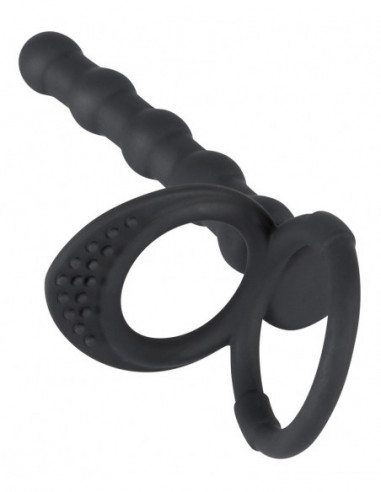 Black Velvets Cock and ball ring - Black Velvets - Nero (cod. 38)
