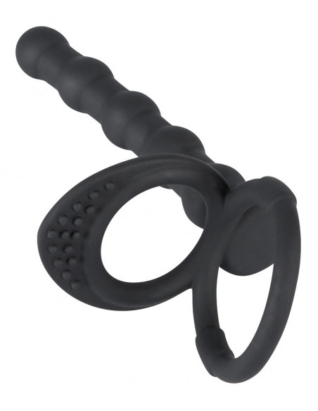 Black Velvets Cock and ball ring - Black Velvets - Nero (cod. 38)