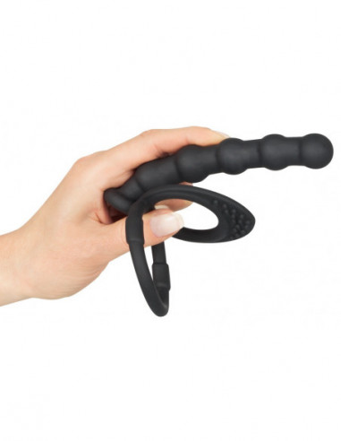 Black Velvets Cock and ball ring - Black Velvets - Nero (cod. 38)