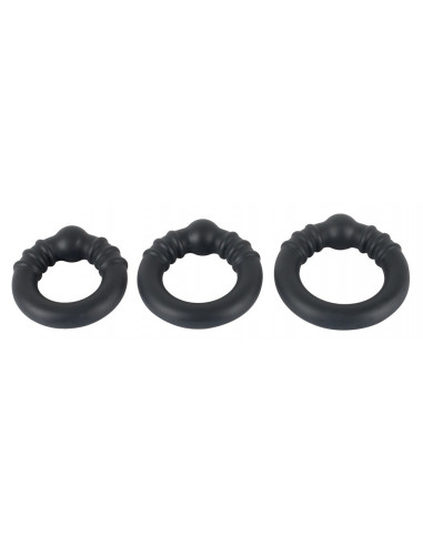 Rebel Silicone Steel Rings