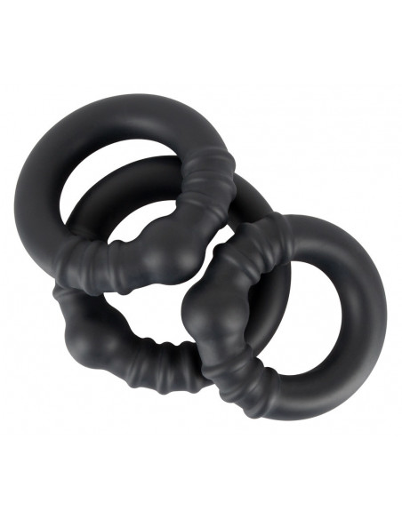 Rebel Silicone Steel Rings