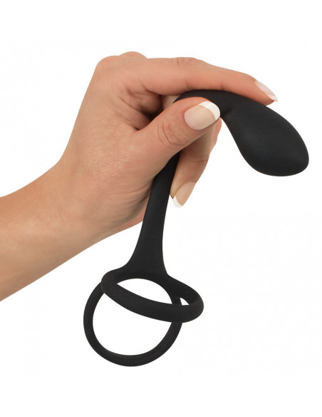 Black Velvets Cock - Ball ring
