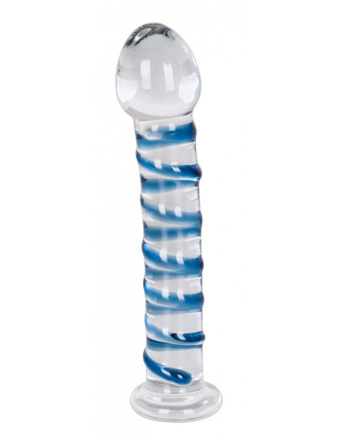 Arts Clair Bleu Glass Dildo