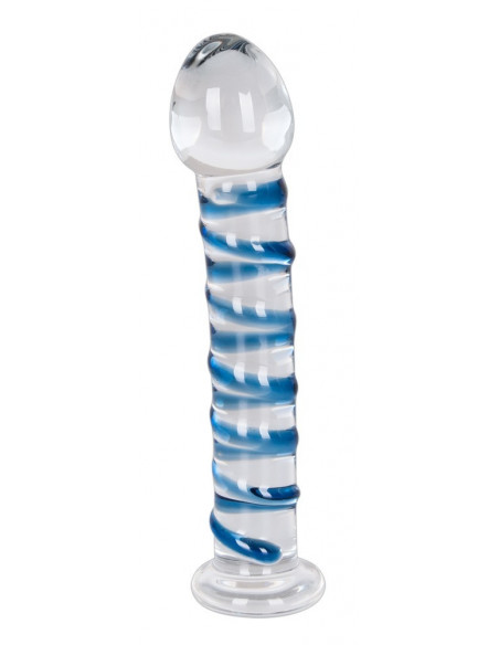 Arts Clair Bleu Glass Dildo