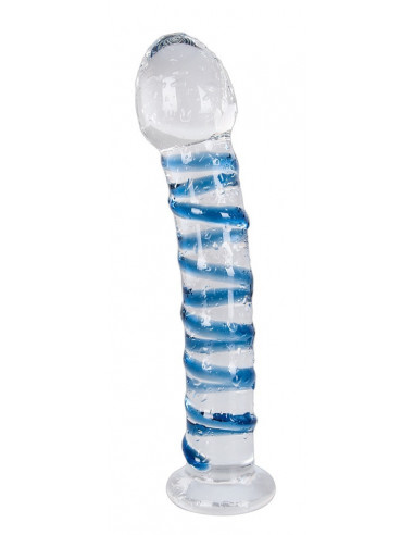 Arts Clair Bleu Glass Dildo
