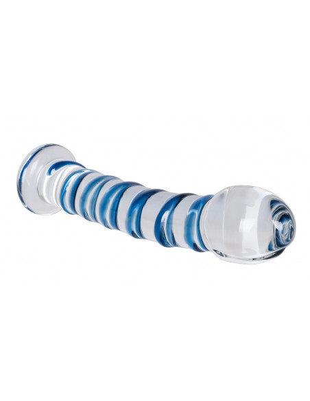 Arts Clair Bleu Glass Dildo