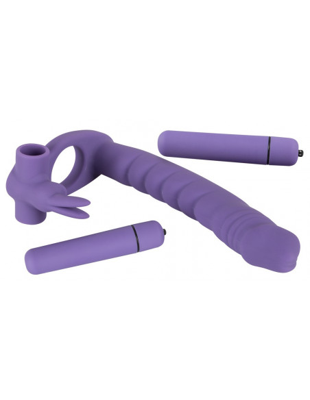 Silicone Strap-on - You2Toys - viola