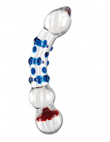 Icicles No. 18 Clear/Blue