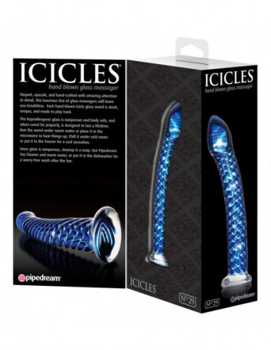 Icicles No. 29 Blue