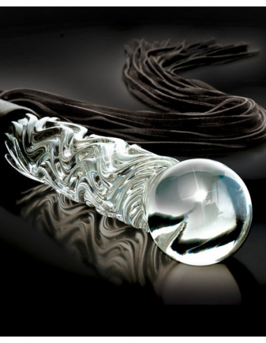 Icicles No. 38 Clear/Blue