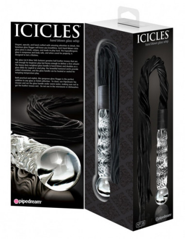 Icicles No. 38 Clear/Blue