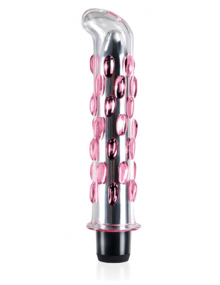 Icicles No. 19 Clear/Pink