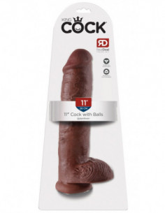 KC 11 Cock with Balls Brown