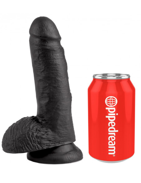 King Cock 7 Cock w Balls Dark