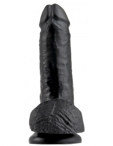 King Cock 7 Cock w Balls Dark