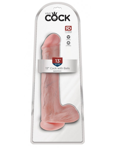 King Cock 13 Cock w Balls Lig