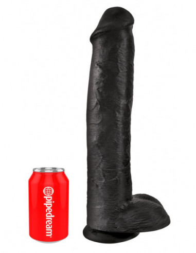 King Cock 15 Cock w Balls Dar