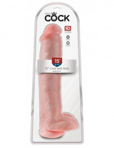 King Cock 15 Cock w Balls