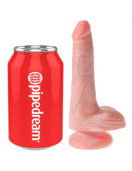 King Cock 6 Cock w Balls Ligh
