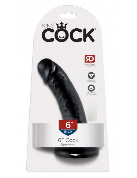 King Cock 6 Cock Dark