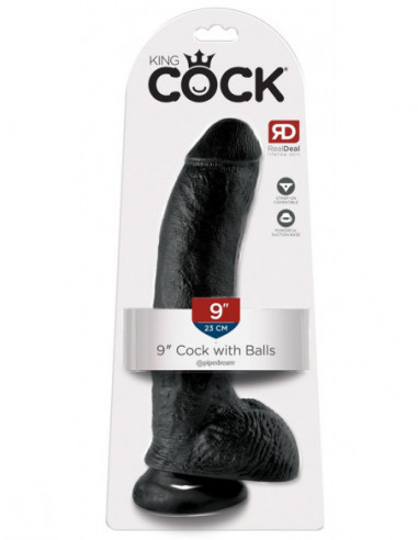 KC 9 Cock with Balls Dark