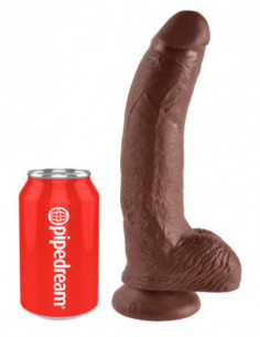 KC 9 Cock with Balls Brown 2