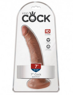 King Cock 7 Cock Tan