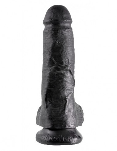 King Cock 8 Cock w balls dark