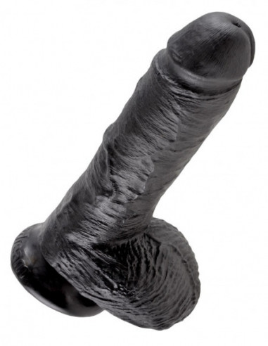 King Cock 8 Cock w balls dark