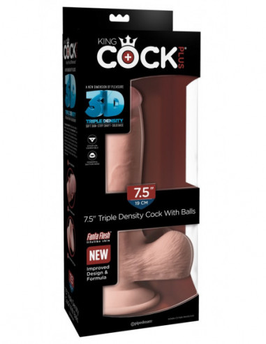 KCP 7.5 Triple Density Cock wi