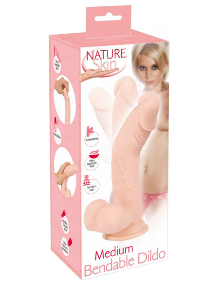 Nature Skin Medium Dildo 24cm
