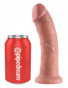 King Cock 8 inch Skin-coloured 2