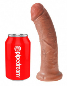 King Cock 8 inch Tan 2
