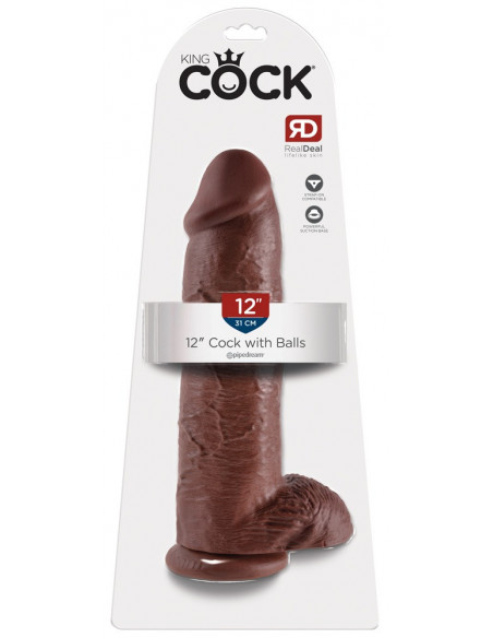 King Cock 12 Cock w Balls Bro