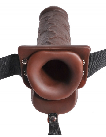 FF 9 Hollow Squirting Strap-On