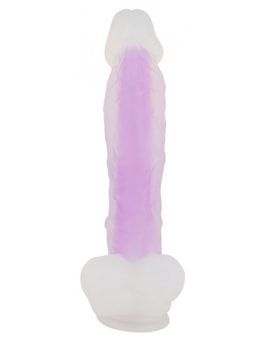Glow in the Dark Dildo pink