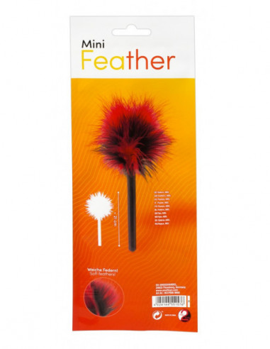 Red Mini Feather