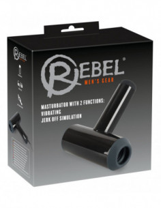 Rebel Masturbator with 2 funct - Rebel - Nero