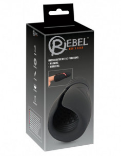 Rebel Masturbator 2 functions - Rebel - Nero (cod. 809)