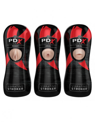 PEE Vibrating Stroker Display