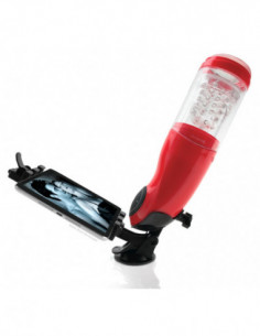 PET Mega-Bator Mouth Red/Clear 2
