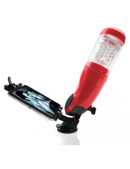 PET Mega-Bator Mouth Red/Clear