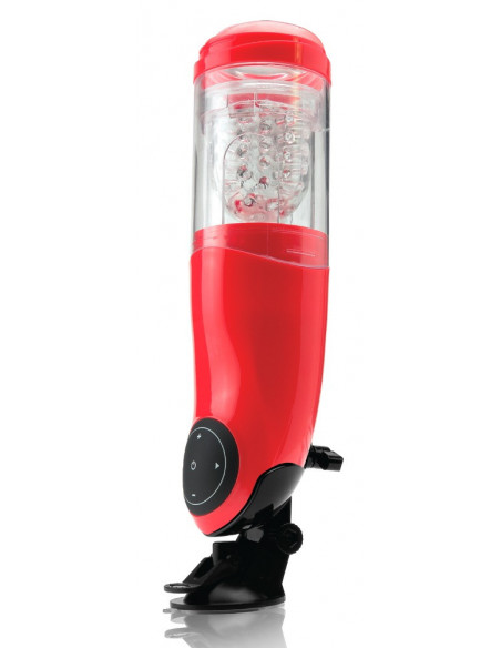 PET Mega-Bator Mouth Red/Clear