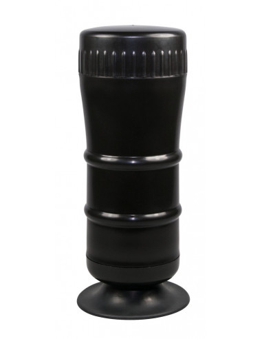 Masturbator with suction cup