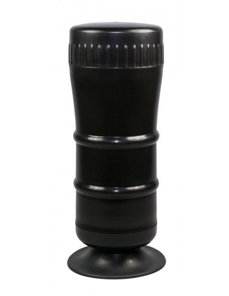 Masturbator with suction cup